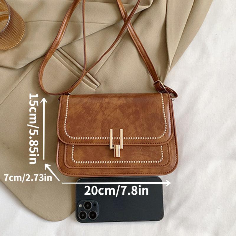Vintage Crossbody Bag Grunge Handbag & Purse