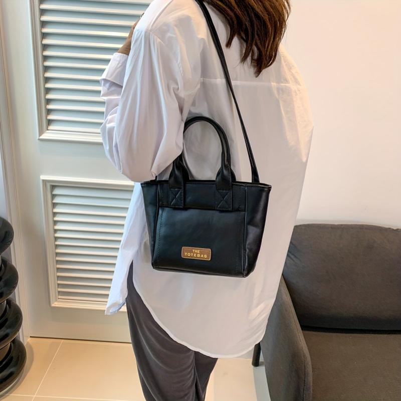 Mini Crossbody Tote Bag Women's Casual Handbag & Purse