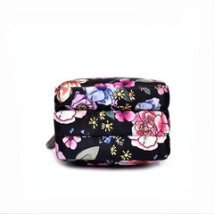 Neon Floral Print Crossbody Bag