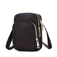 Nylon Crossbody Bag Small Phone Bag Square Bag