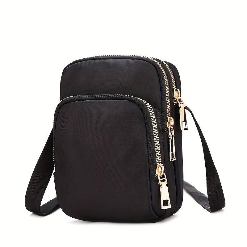 Nylon Crossbody Bag Small Phone Bag Square Bag