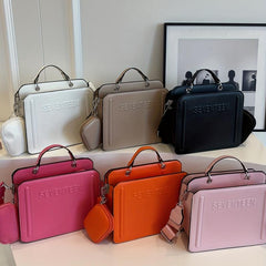 Women's Embossed Handbag Set Crossbody Bag With Coin Purse