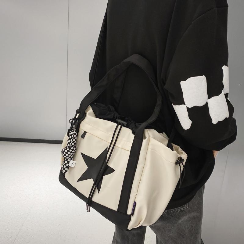 Large Capacity Sports Star Shoulder Bag Crossbody Tote