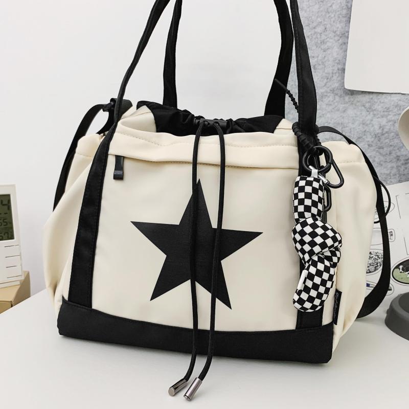 Large Capacity Sports Star Shoulder Bag Crossbody Tote