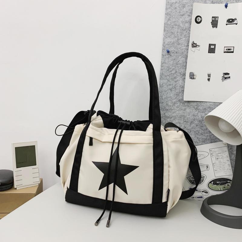 Large Capacity Sports Star Shoulder Bag Crossbody Tote