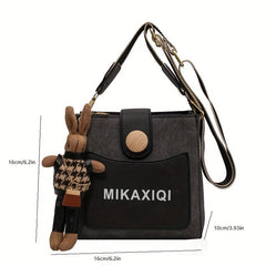 Mini Crossbody Bag PU Shoulder Bag Casual Handbag & Tote Purse