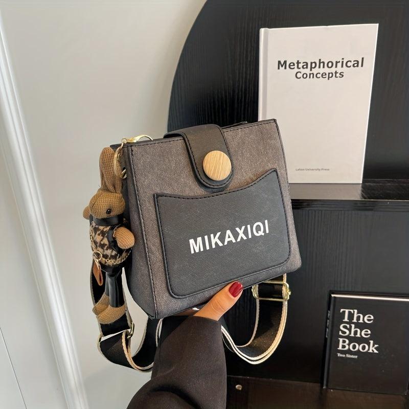 Mini Crossbody Bag PU Shoulder Bag Casual Handbag & Tote Purse