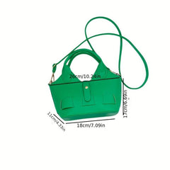 Niche Shoulder Bag Braided Crossbody Satchel Bag