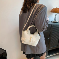Niche Shoulder Bag Braided Crossbody Satchel Bag