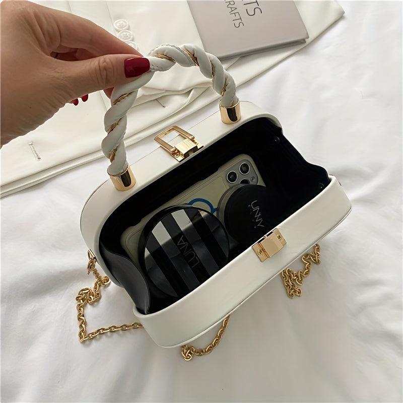 Mini Embossed Crossbody Bag Retro Shoulder Bag Women's Casual Handbag & Purse