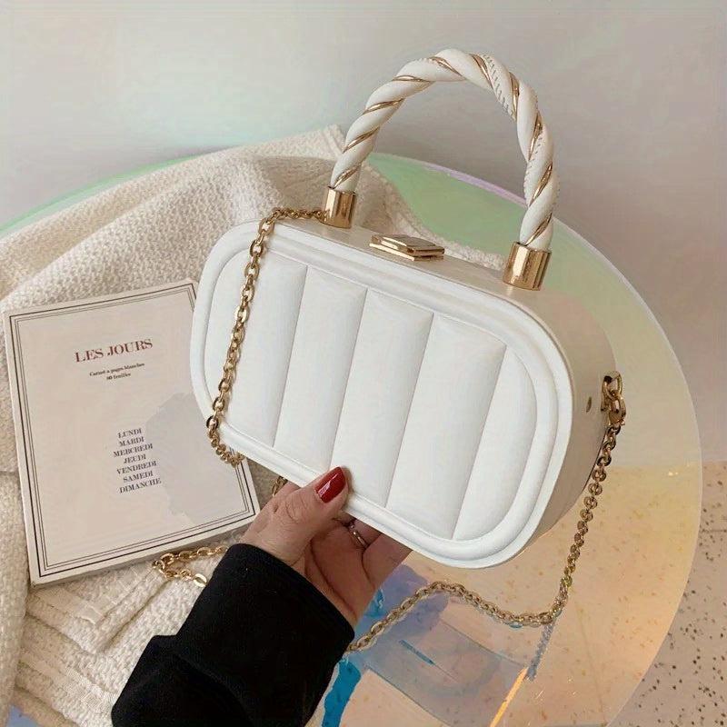 Mini Embossed Crossbody Bag Retro Shoulder Bag Women's Casual Handbag & Purse