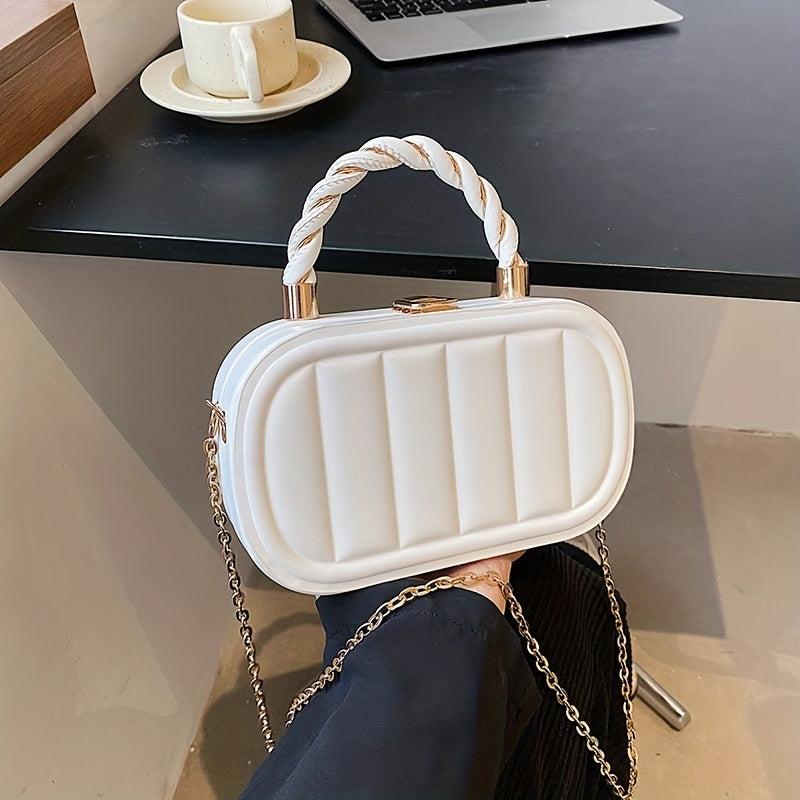 Mini Embossed Crossbody Bag Retro Shoulder Bag Women's Casual Handbag & Purse