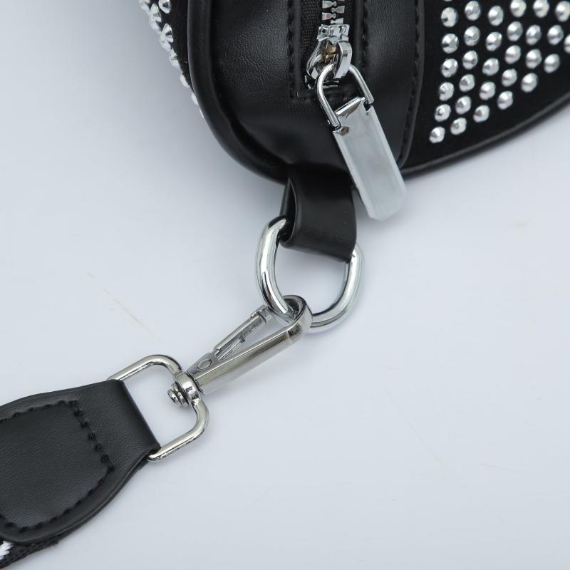 Rhinestone Crossbody Bag Evening Waist Fanny Pack Purse