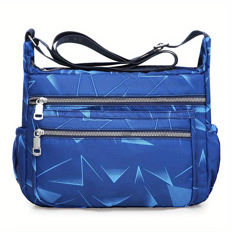 Nylon Hobo Zipper Bag Crossbody Shoulder Bag for Travel