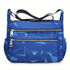 Nylon Hobo Zipper Bag Crossbody Shoulder Bag for Travel