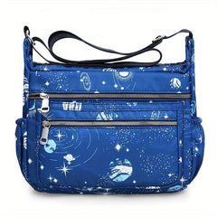 Nylon Hobo Zipper Bag Crossbody Shoulder Bag for Travel