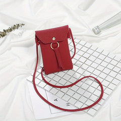 Minimalist Solid Shoulder Bag Women's Crossbody Bag