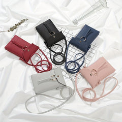 Minimalist Solid Shoulder Bag Women's Crossbody Bag