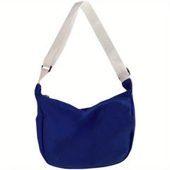 Kpop Nylon Crossbody Bag Solid Shoulder Bag Large Capacity Hobo Bag