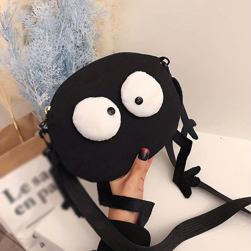 Funny Canvas Crossbody Bag for Girls