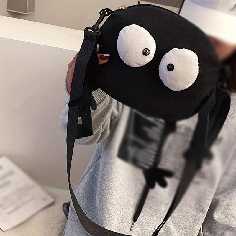 Funny Canvas Crossbody Bag for Girls