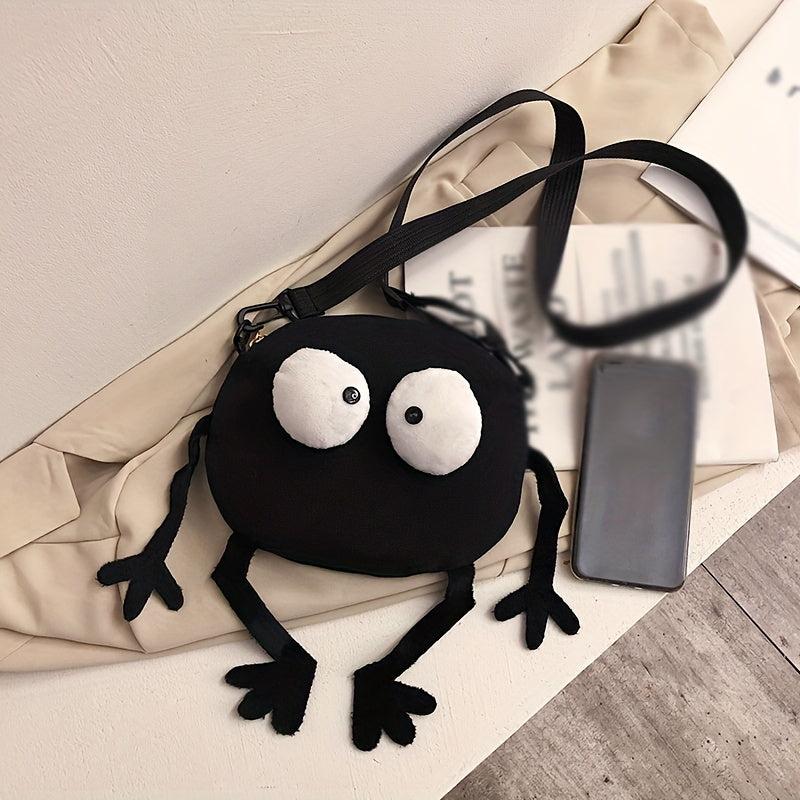 Funny Canvas Crossbody Bag for Girls