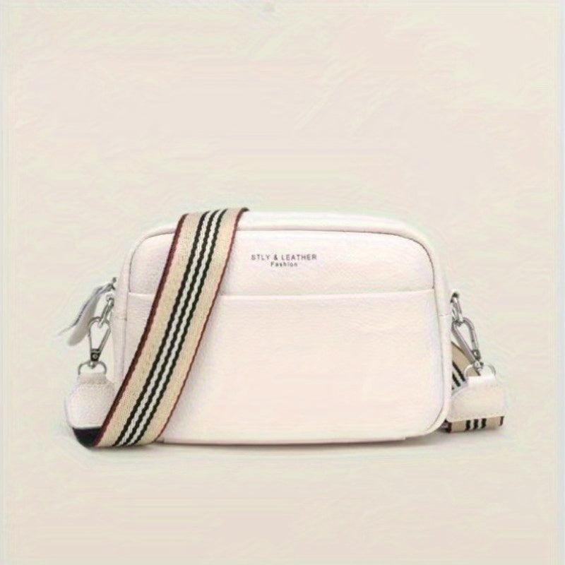Solid Waterproof Crossbody Bag Casual Shoulder Bag Women's Versatile