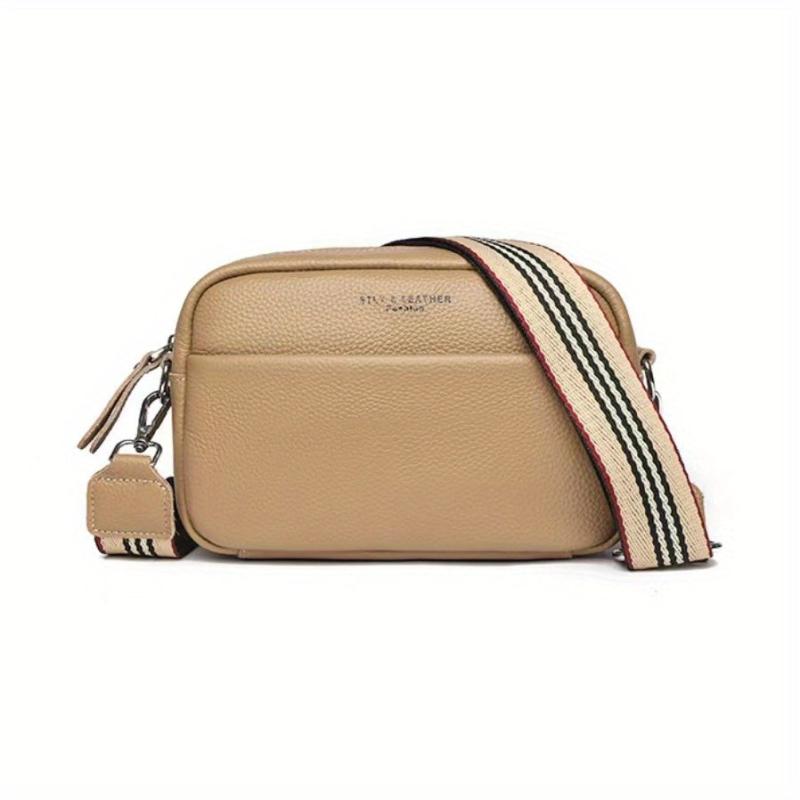 Solid Waterproof Crossbody Bag Casual Shoulder Bag Women's Versatile