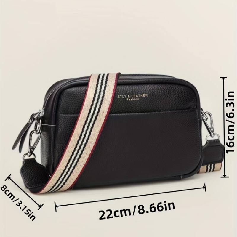 Solid Waterproof Crossbody Bag Casual Shoulder Bag Women's Versatile