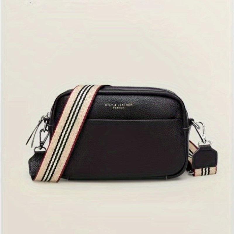 Solid Waterproof Crossbody Bag Casual Shoulder Bag Women's Versatile