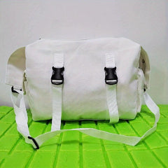 Canvas Messenger Bag Large Capacity Crossbody Bag