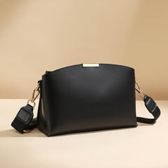 Classic Solid Crossbody Bag Women's Work Purse