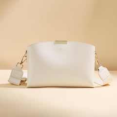 Classic Solid Crossbody Bag Women's Work Purse