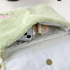 Animal Plush Crossbody Chain Bag - Christmas Candy Bag