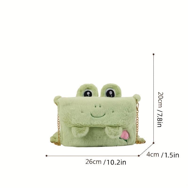 Animal Plush Crossbody Chain Bag - Christmas Candy Bag