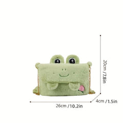 Animal Plush Crossbody Chain Bag - Christmas Candy Bag
