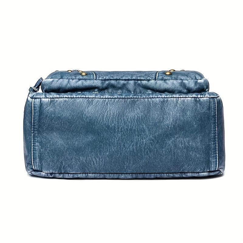 Retro Style Studded Tote Bag For Women