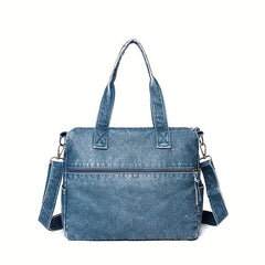 Retro Style Studded Tote Bag For Women