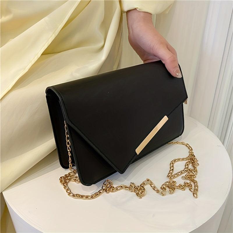 Square Crossbody Bag Stylish Classic Shoulder Bag Women's Casual Handbag