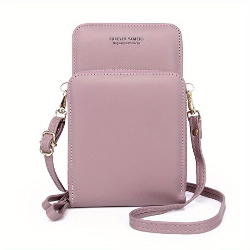 Minimalist Shoulder Bag All Match Zipper Crossbody Bag