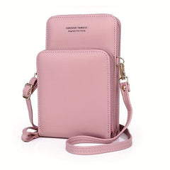 Minimalist Shoulder Bag All Match Zipper Crossbody Bag