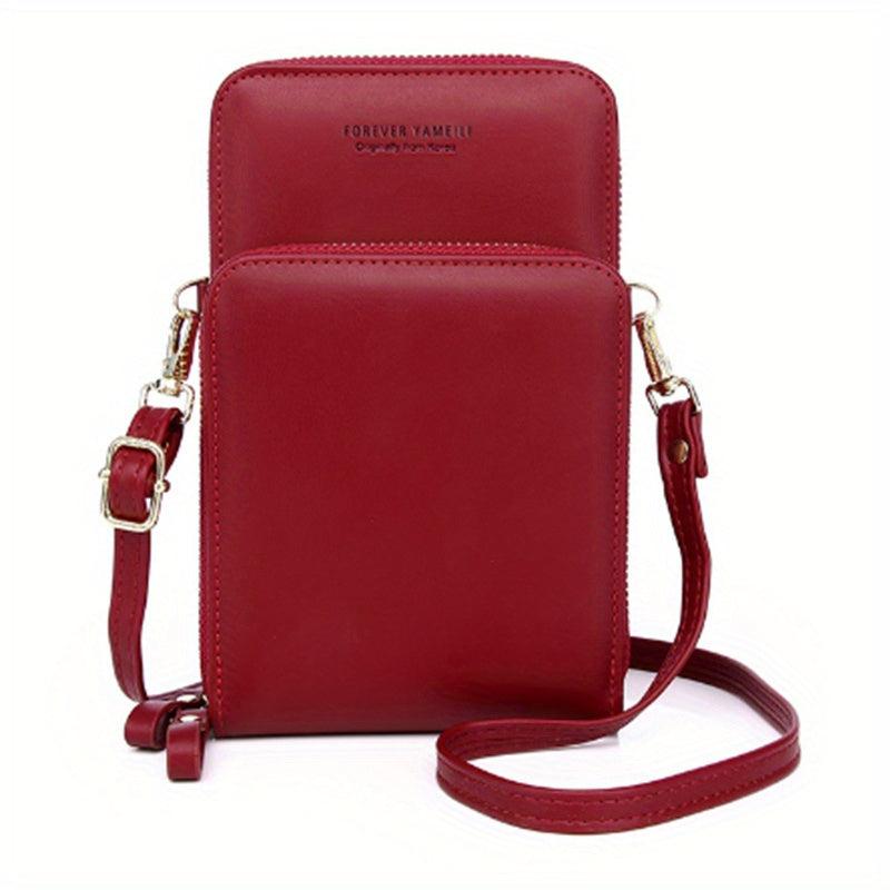 Minimalist Shoulder Bag All Match Zipper Crossbody Bag