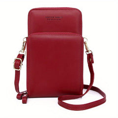 Minimalist Shoulder Bag All Match Zipper Crossbody Bag