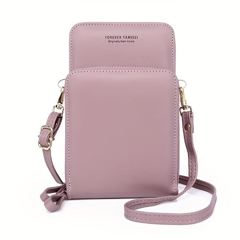 Minimalist Shoulder Bag All Match Zipper Crossbody Bag