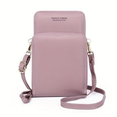 Minimalist Shoulder Bag All Match Zipper Crossbody Bag