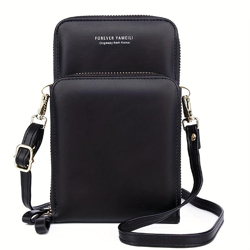 Minimalist Shoulder Bag All Match Zipper Crossbody Bag