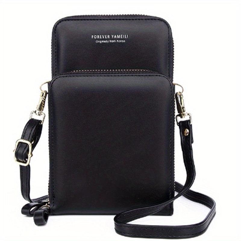 Minimalist Shoulder Bag All Match Zipper Crossbody Bag