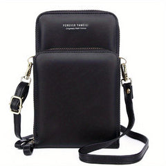 Minimalist Shoulder Bag All Match Zipper Crossbody Bag