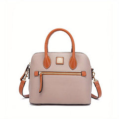 Leather Top Handle Crossbody Bag Classic Satchel Purse