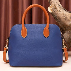Leather Top Handle Crossbody Bag Classic Satchel Purse